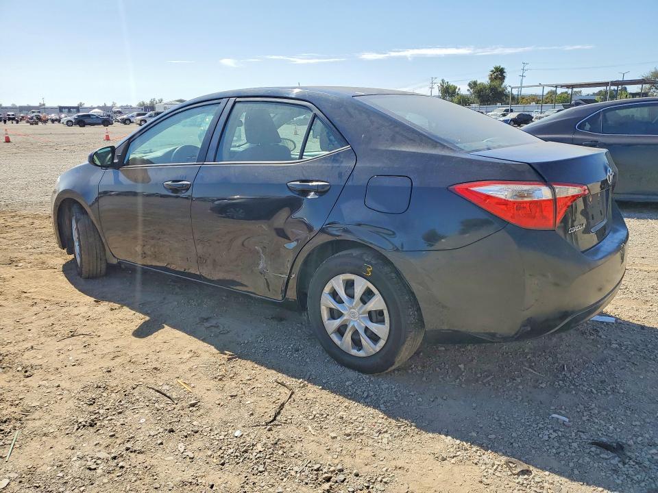 2014 Toyota VIN 5YFBURHE2EP010088 COPART salvage auction — SIDE, Ca - Salvage Certificate, sold $4,400 on 2026-07-31 (photo 2)