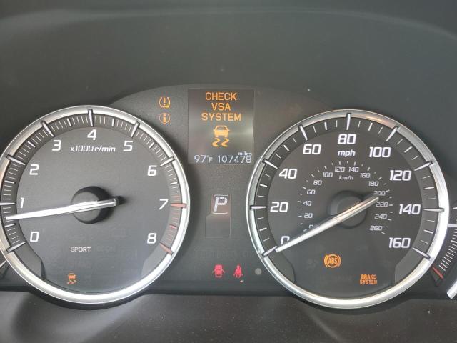 2016 Acura VIN 19UUB2F32GA001388 COPART salvage auction — REAR END, FL - CERTIFICATE OF DESTRUCTION, sold $1,850 on 2026-07-02 (photo 9)