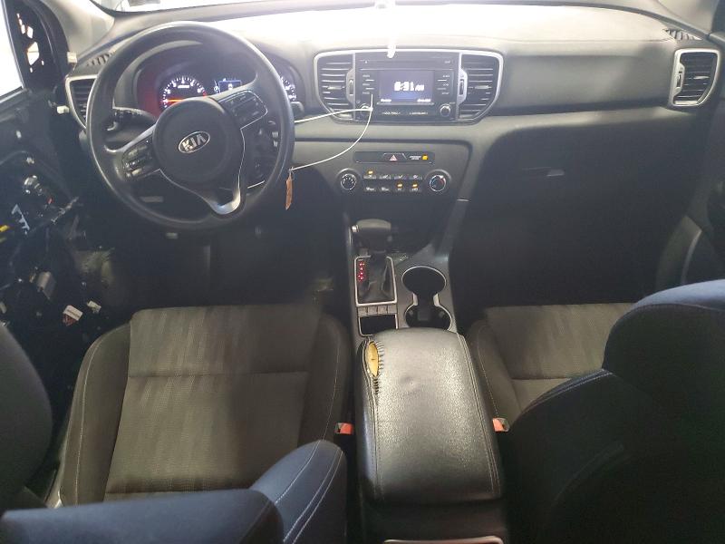 2017 Kia Sportage VIN KNDPMCAC8H7093009 COPART salvage auction — SIDE, Salvage Title, sold $2,150 on 2026-07-17 (photo 8)