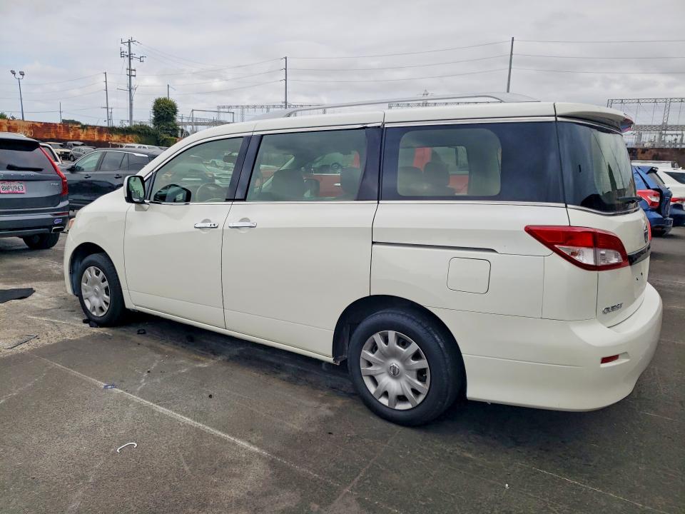 2014 Nissan Quest VIN JN8AE2KP0E9101526 COPART salvage auction — NORMAL WEAR, Ca - Dis/Dlr/Exp Only Clean Title, sold $1,800 on 2026-07-09 (photo 2)