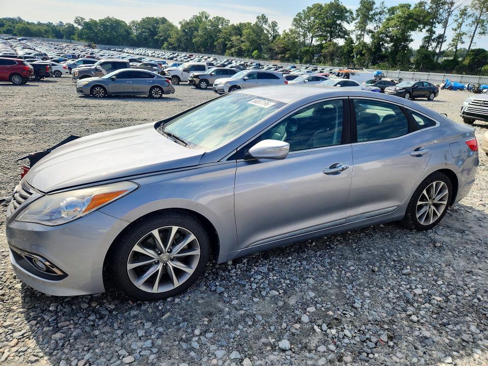 2016 Hyundai Azera VIN KMHFG4JG4GA505886 COPART salvage auction — FRONT END, Ga - Cert Of Title-Rebuilt Salvage, sold $1,550 on 2026-07-09 (photo 1)