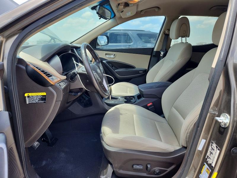 2013 Hyundai Santa fe VIN 5XYZU3LB6DG015144 COPART salvage auction — NORMAL WEAR, Tx - Certificate Of Title (P), sold $2,450 on 2026-07-09 (photo 7)