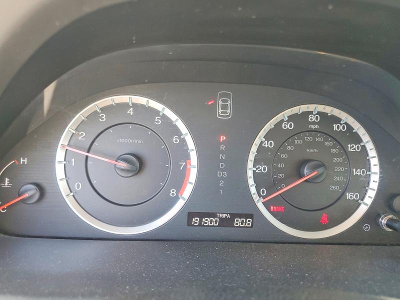 2012 Honda VIN 1HGCP2F45CA072407 COPART salvage auction — REAR END, Ut - Salvage Certificate, sold $1,100 on 2026-07-02 (photo 9)