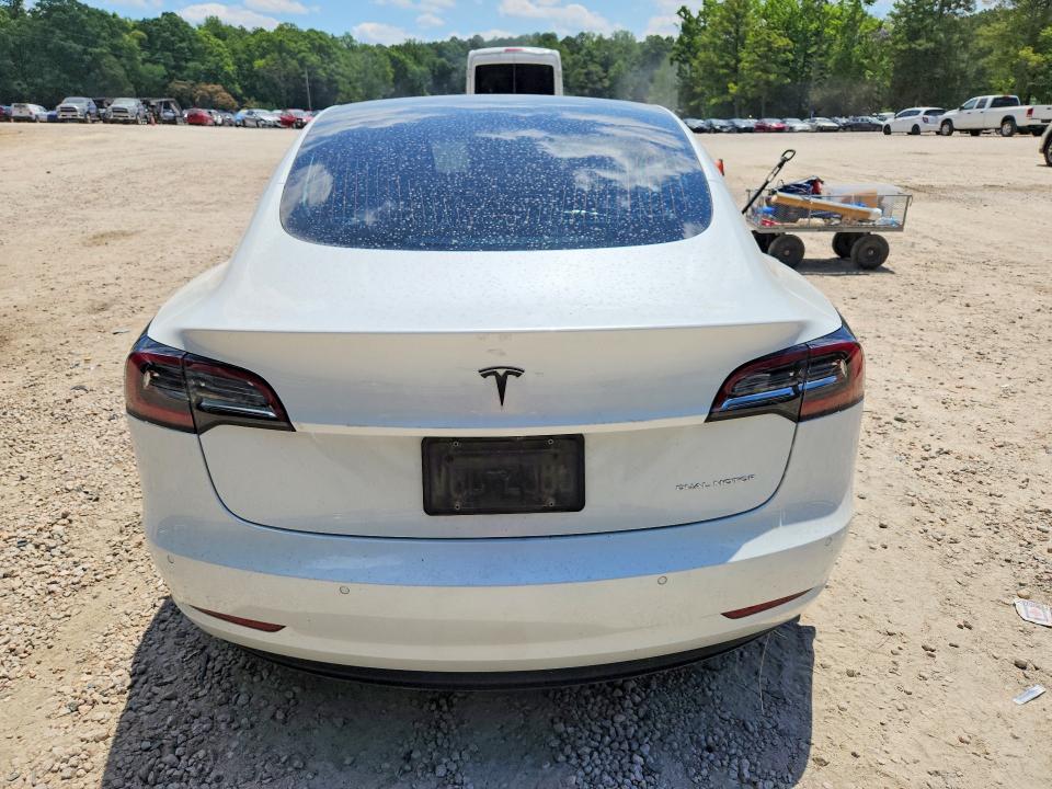 2020 Tesla VIN 5YJ3E1EB0LF619735 COPART salvage auction — MINOR DENT/SCRATCHES, Nc - Salvage Certificate Of Title, sold $4,150 on 2026-07-31 (photo 6)