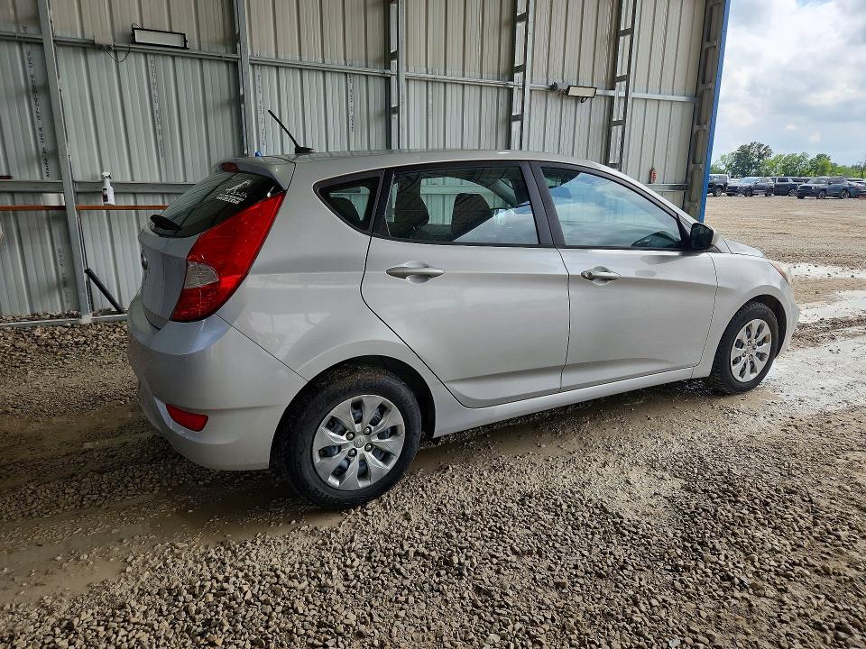 2015 Hyundai Accent VIN KMHCT5AE5FU219495 COPART salvage auction — HAIL, Mo - Certificate Of Title, sold $575 on 2026-07-06 (photo 3)