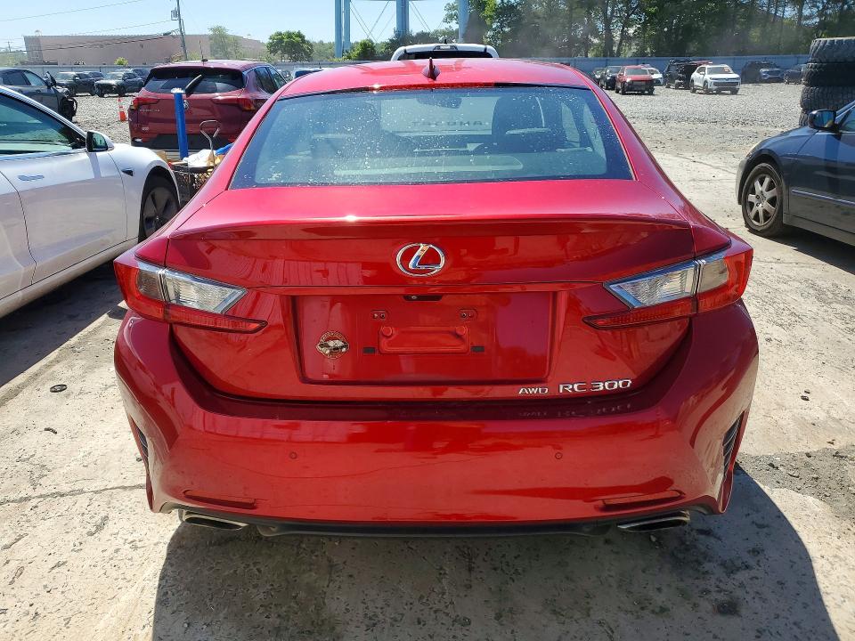 2017 Lexus Rc VIN JTHSM5BCXH5002854 COPART salvage auction — FRONT END, Nj - Cert Of Title-Salvage, sold $7,900 on 2026-07-26 (photo 6)