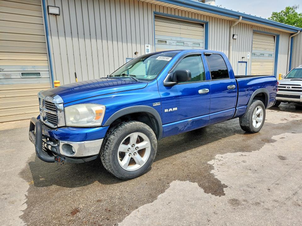 2008 Dodge Ram 1500 VIN 1D7HU18208J243192 — COPART salvage auction photo