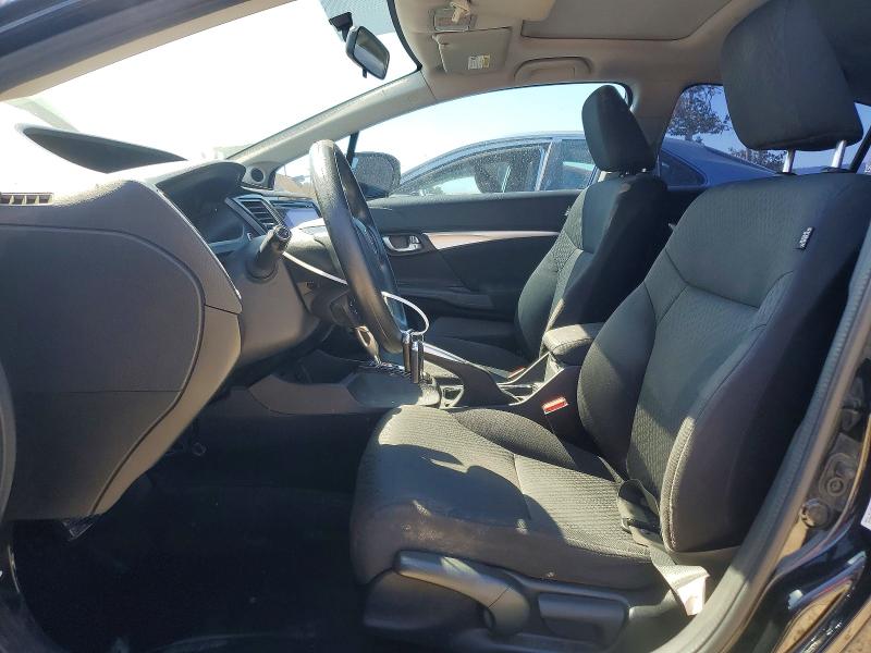 2014 Honda Civic VIN 19XFB2F81EE230819 COPART salvage auction — FRONT END, Ca - Salvage Certificate, sold $2,600 on 2026-07-09 (photo 7)