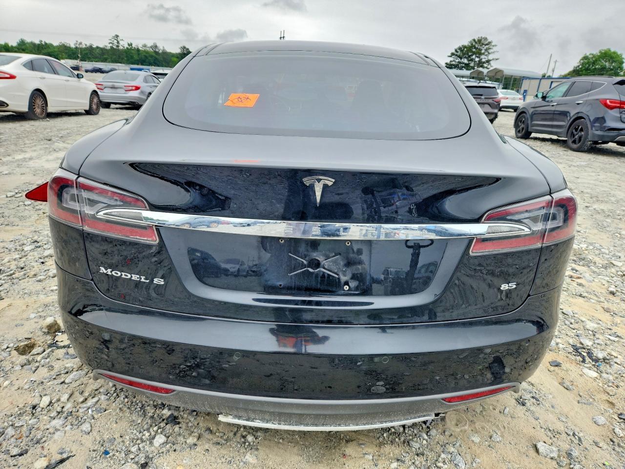 2013 Tesla Model S VIN 5YJSA1CN3DFP26350 COPART salvage auction — Front End, GA - CERTIFICATE OF TITLE (P), sold $525 on 2026-07-01 (photo 6)