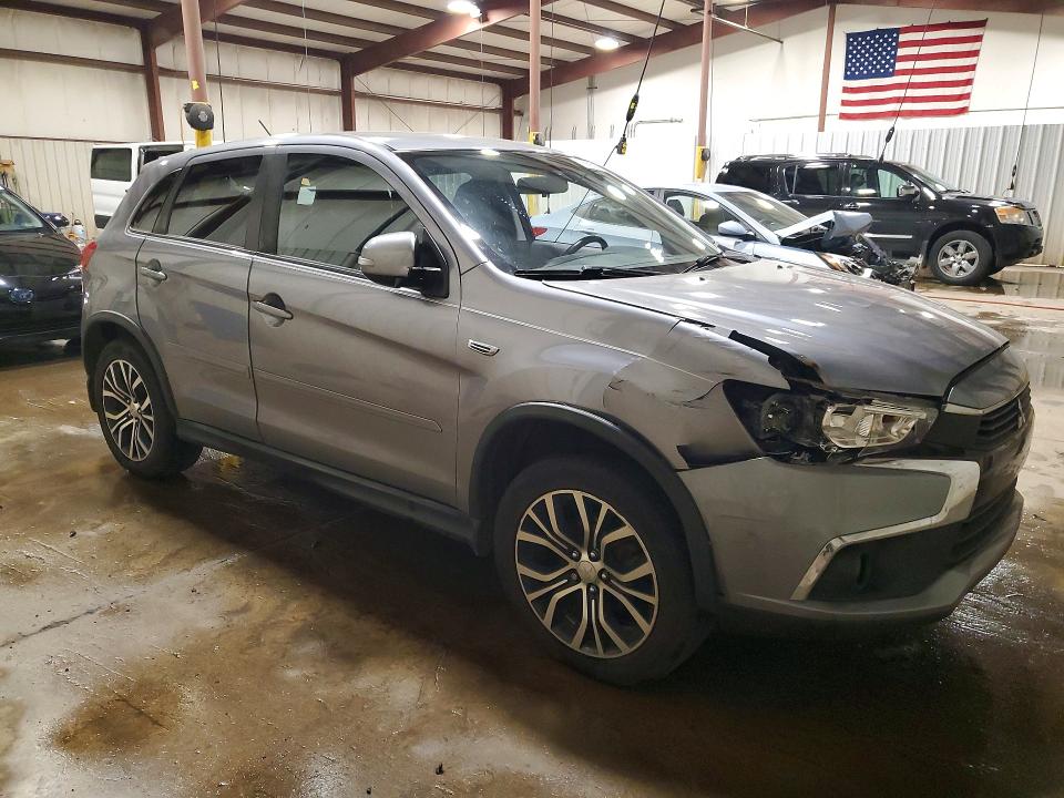 2016 Mitsubishi Outlander VIN JA4AP3AU5GZ050475 COPART salvage auction — FRONT END, Pa - Certificate Of Salvage, sold $1,550 on 2026-07-10 (photo 4)