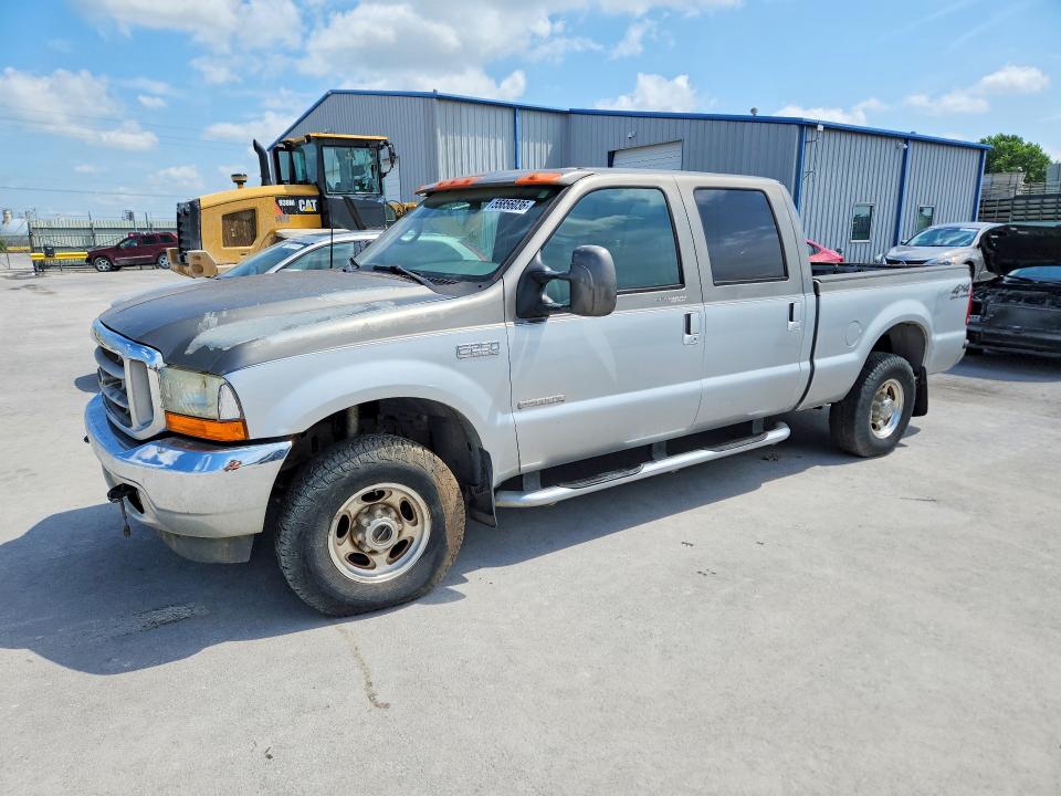 2001 Ford F-250 super duty VIN 1FTNW21F21EC54011 — COPART salvage auction photo