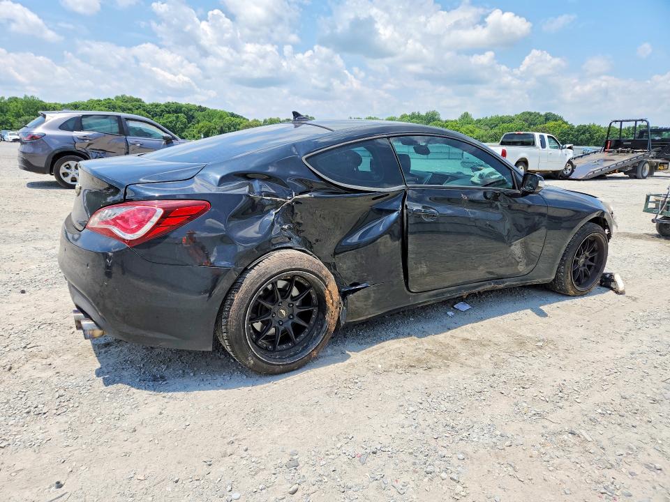 2013 Hyundai Genesis VIN KMHHU6KJ9DU109809 COPART salvage auction — FRONT END, Nc - Salvage Certificate Of Title, sold $350 on 2026-07-29 (photo 3)
