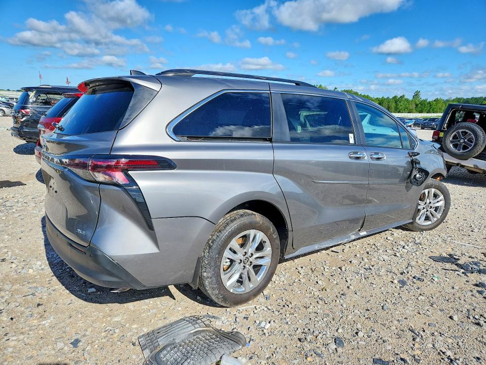 2026 Toyota Sienna VIN 5TDYSKFC1TS254859 COPART salvage auction — FRONT END, Ny - Mv-907A Salvage Certificate, sold $15,300 on 2026-07-30 (photo 3)