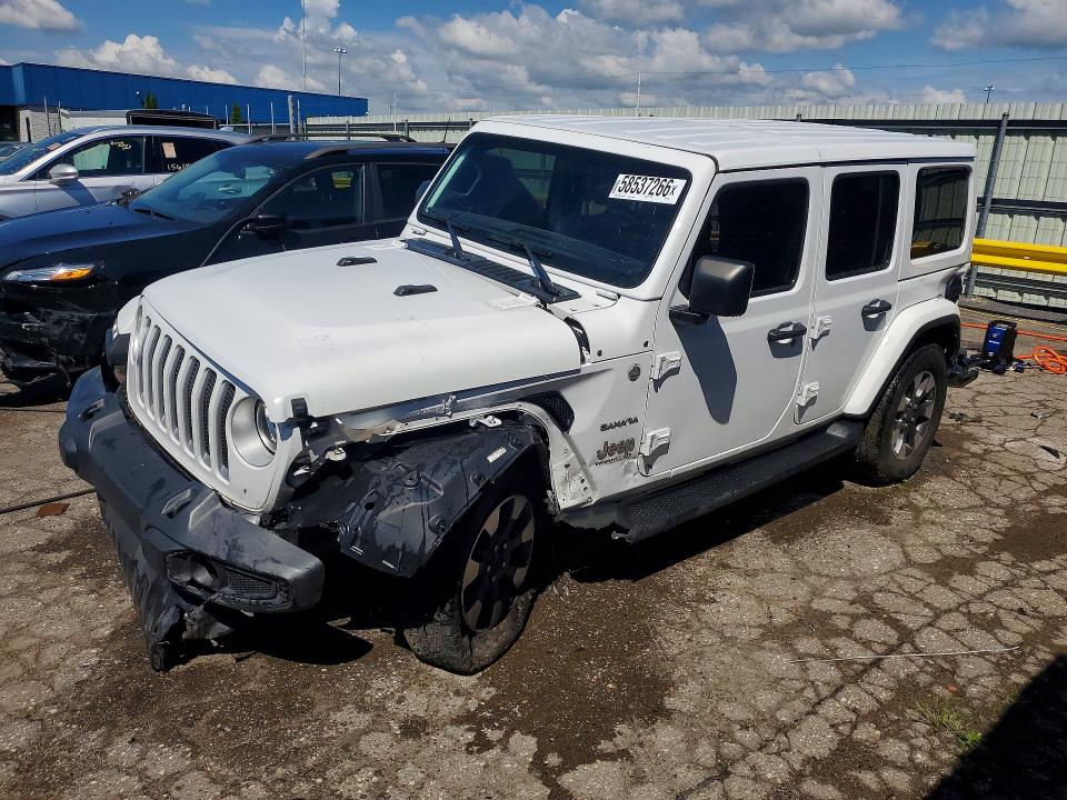 2022 Jeep VIN 1C4HJXEG9NW120821 COPART salvage auction — FRONT END, Mi - Certificate Of Title, sold $10,300 on 2026-07-31 (photo 1)