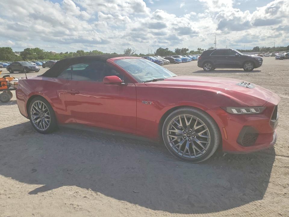 2024 Ford VIN 1FAGP8FF4R5104727 COPART salvage auction — SIDE, Fl - Cert Of Title Slvg Rebuildable, sold $18,400 on 2026-07-02 (photo 4)
