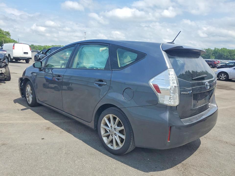 2012 Toyota Prius VIN JTDZN3EU2C3152032 COPART salvage auction — FRONT END, NJ - CERT OF TITLE-SALVAGE, sold $1,600 on 2026-07-30 (photo 2)