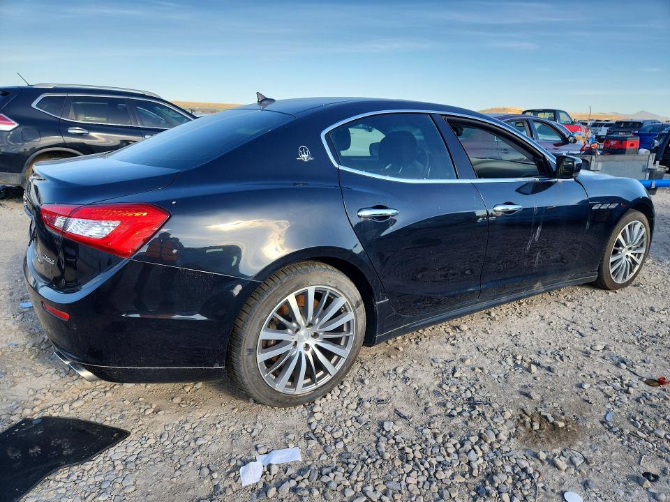 2015 Maserati Ghibli VIN ZAM57RTA0F1135343 COPART salvage auction — MECHANICAL, OR - SALVAGE TITLE CERTIFICATE, sold $4,000 on 2026-08-12 (photo 3)