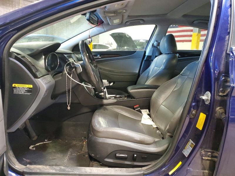 2012 Hyundai VIN 5NPEC4AB8CH459580 COPART salvage auction — REAR END, Pa - Certificate Of Salvage, sold $525 on 2026-07-13 (photo 7)