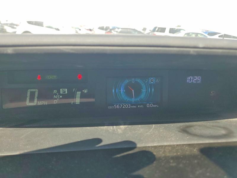 2015 Toyota Prius v VIN JTDZN3EU9FJ029439 COPART salvage auction — REAR END, Ca - Salvage Certificate, sold $2,300 on 2026-07-31 (photo 9)