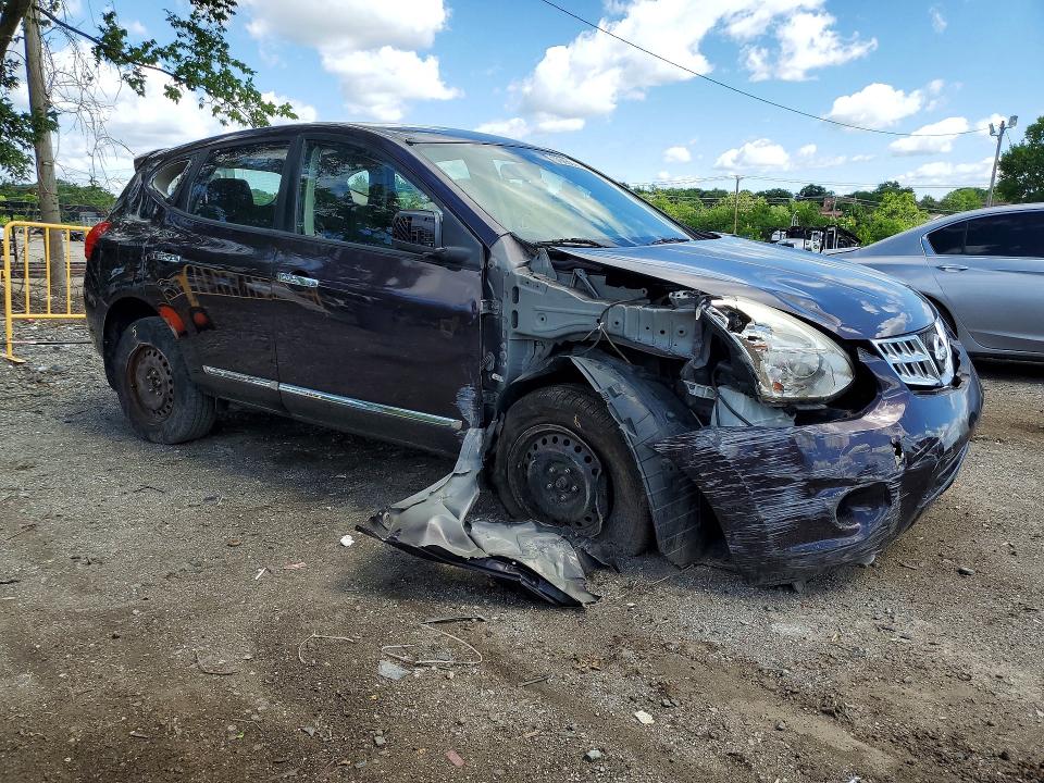 2013 Nissan Rogue VIN JN8AS5MV6DW610297 COPART salvage auction — FRONT END, Id - Salvage Certificate Of Title, sold $125 on 2026-07-30 (photo 4)