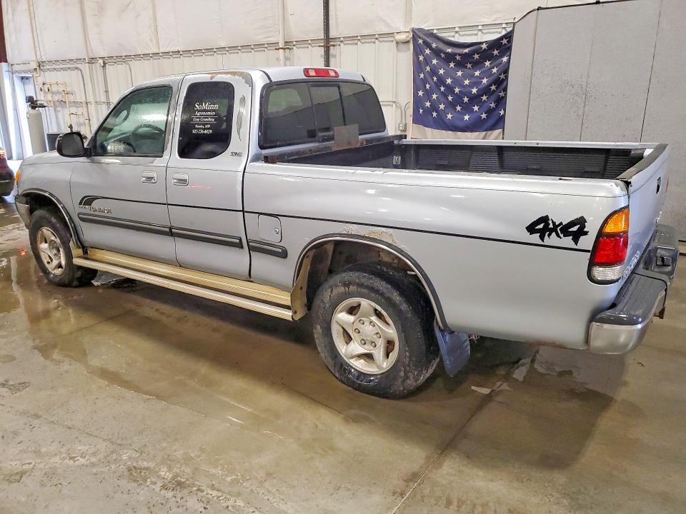 2000 Toyota Tundra VIN 5TBBT4412YS057103 COPART salvage auction — MECHANICAL, Mn - Cert Of Title-Prior Salvage, sold $625 on 2026-07-27 (photo 2)
