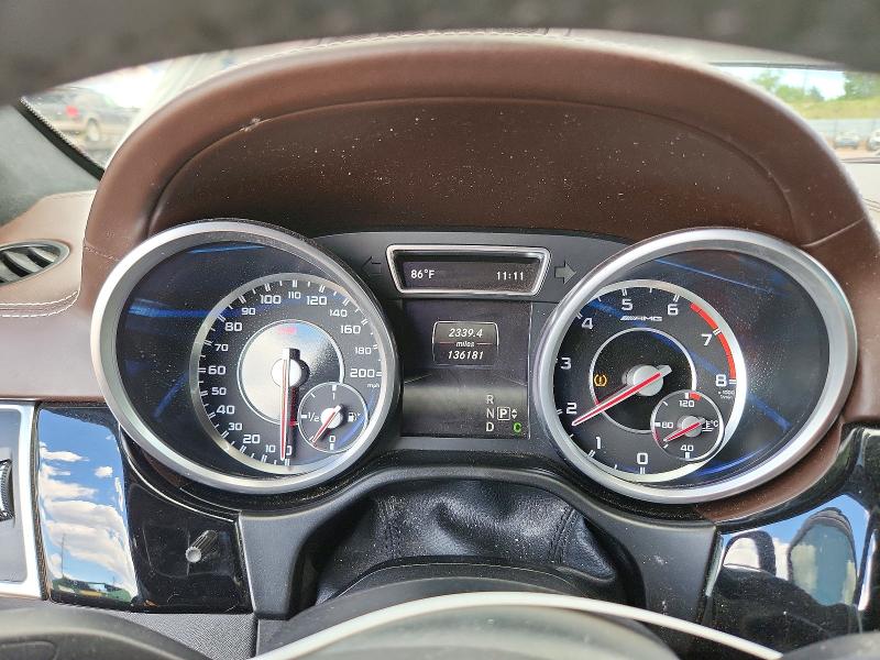 2015 Mercedes-benz Gl-klasse amg VIN 4JGDF7EE1FA541957 COPART salvage auction — MINOR DENT/SCRATCHES, Co - Certificate Of Title (P), sold $11,400 on 2026-07-16 (photo 9)
