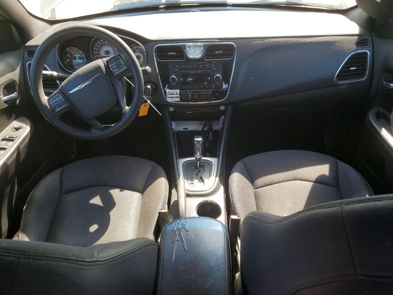 2013 Chrysler 200 VIN 1C3CCBAB5DN640069 COPART salvage auction — FRONT END, Ca - Dis/Dlr/Exp App For Dup Clean, sold $500 on 2026-07-16 (photo 8)