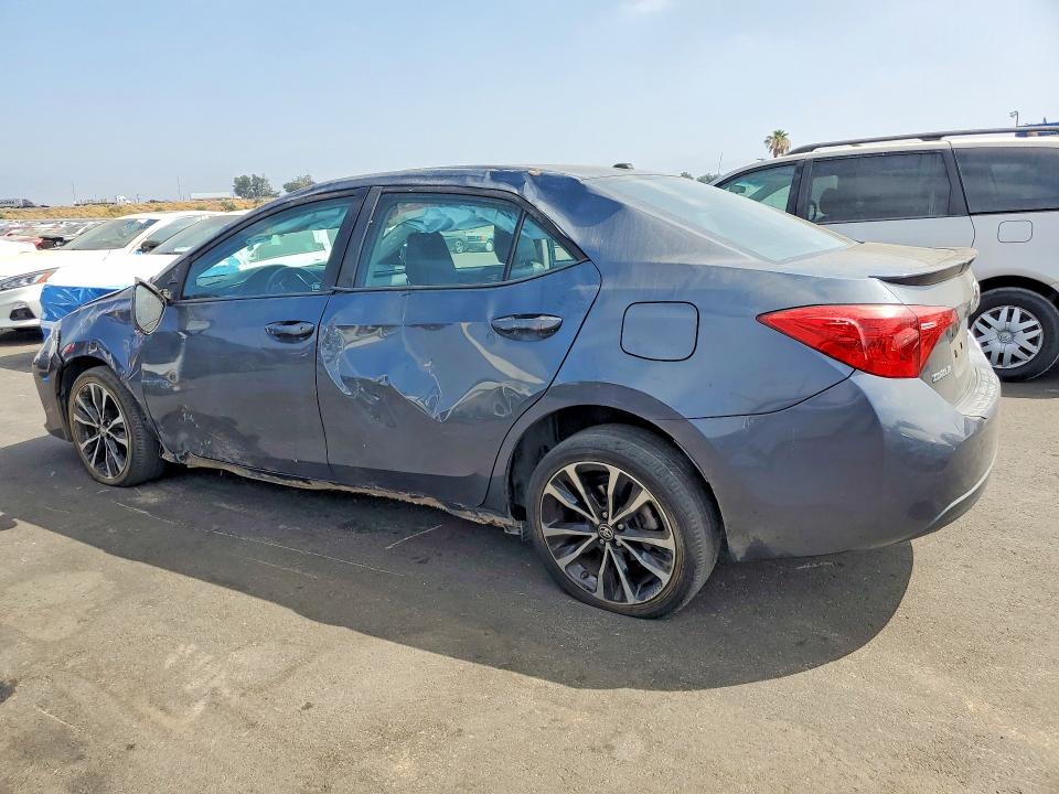 2017 Toyota Corolla VIN 5YFBURHE8HP636149 COPART salvage auction — SIDE, Ca - Salvage Certificate, sold $3,700 on 2026-07-06 (photo 2)