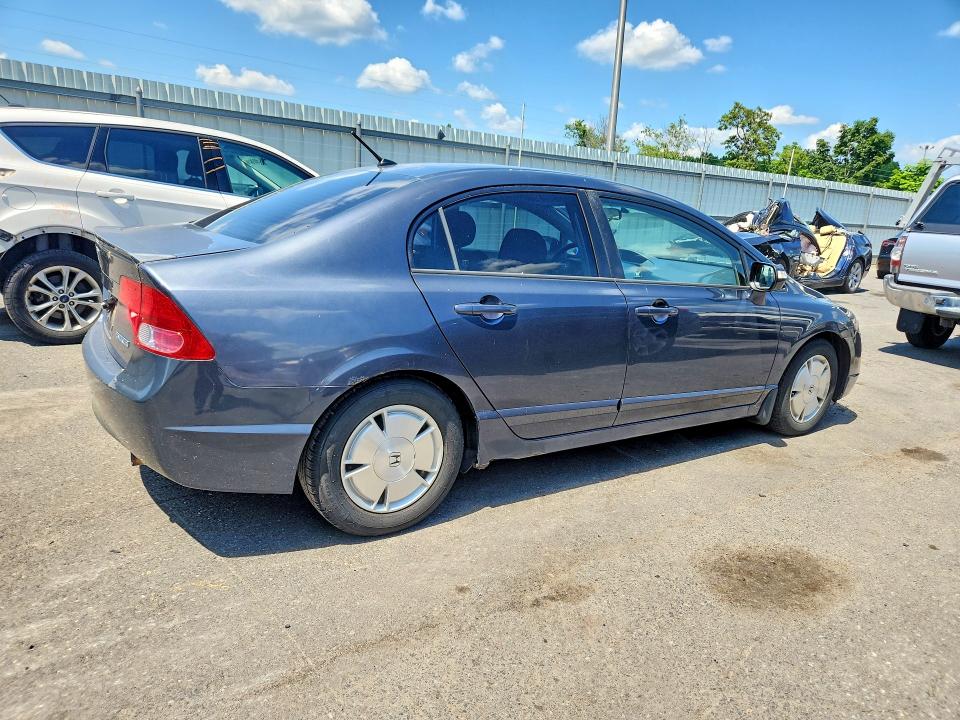2006 Honda Civic VIN JHMFA36236S011376 COPART salvage auction — SIDE, Nj - Cert Of Title-Salvage, sold $150 on 2026-07-28 (photo 3)
