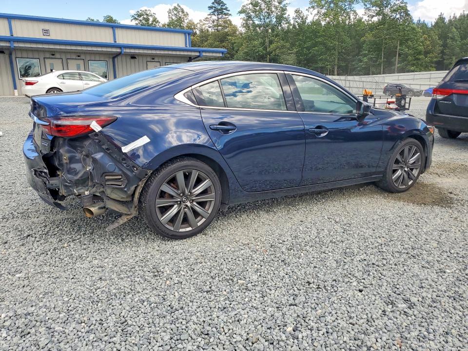 2018 Mazda 6 VIN JM1GL1VMXJ1308764 COPART salvage auction — REAR END, Nc - Salvage Certificate Of Title, sold $1,150 on 2026-07-30 (photo 3)