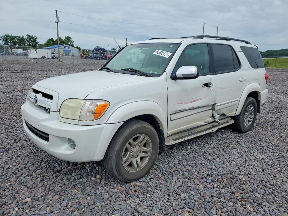 2007 Toyota Sequoia VIN 5TDBT48A17S282208 COPART salvage auction — SIDE, In - Cert Of Title-Salvage Title, sold $200 on 2026-07-07 (photo 1)