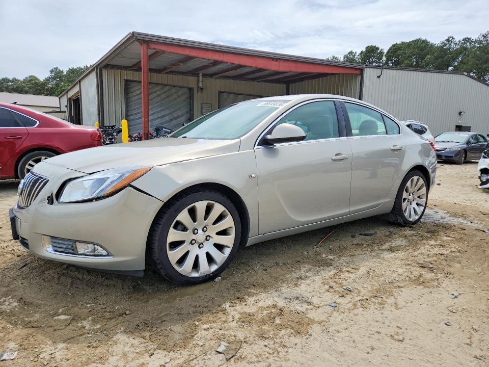 2011 Buick Regal VIN W04G15GV9B1108005 COPART salvage auction — FRONT END, De - Salvage Certificate, sold $225 on 2026-07-28 (photo 1)