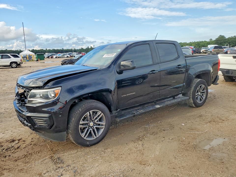 2021 Chevrolet Colorado VIN 1GCGSBEN0M1100706 — COPART salvage auction photo