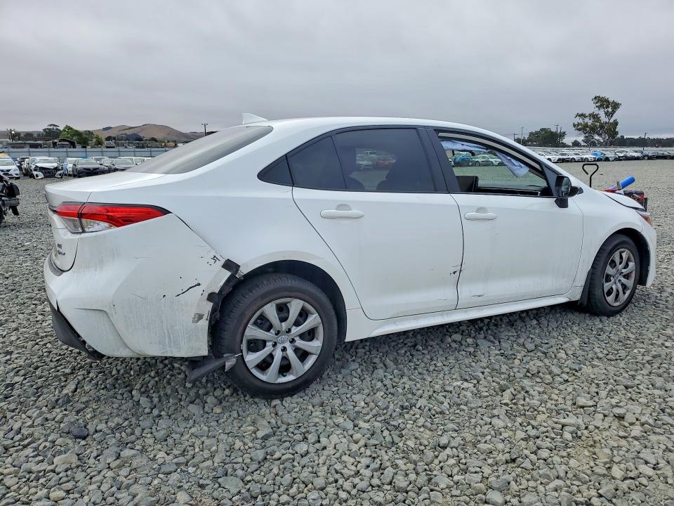 2025 Toyota VIN JTDBCMFE7S3109244 COPART salvage auction — FRONT END, Ca - Salvage Certificate, sold $6,500 on 2026-07-02 (photo 3)
