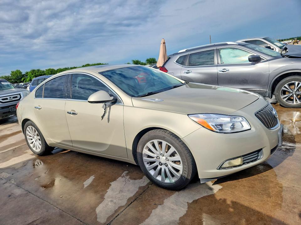2013 Buick Regal VIN 2G4GS5EV6D9250442 COPART salvage auction — FRONT END, Tx - Certificate Of Title (P), sold $700 on 2026-07-02 (photo 4)