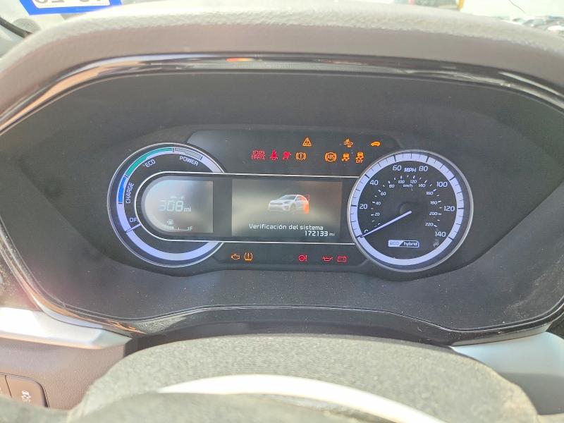 2020 Kia Niro VIN KNDCB3LCXL5369339 COPART salvage auction — FRONT END, TX - CERTIFICATE OF TITLE, sold $90 on 2026-07-16 (photo 9)