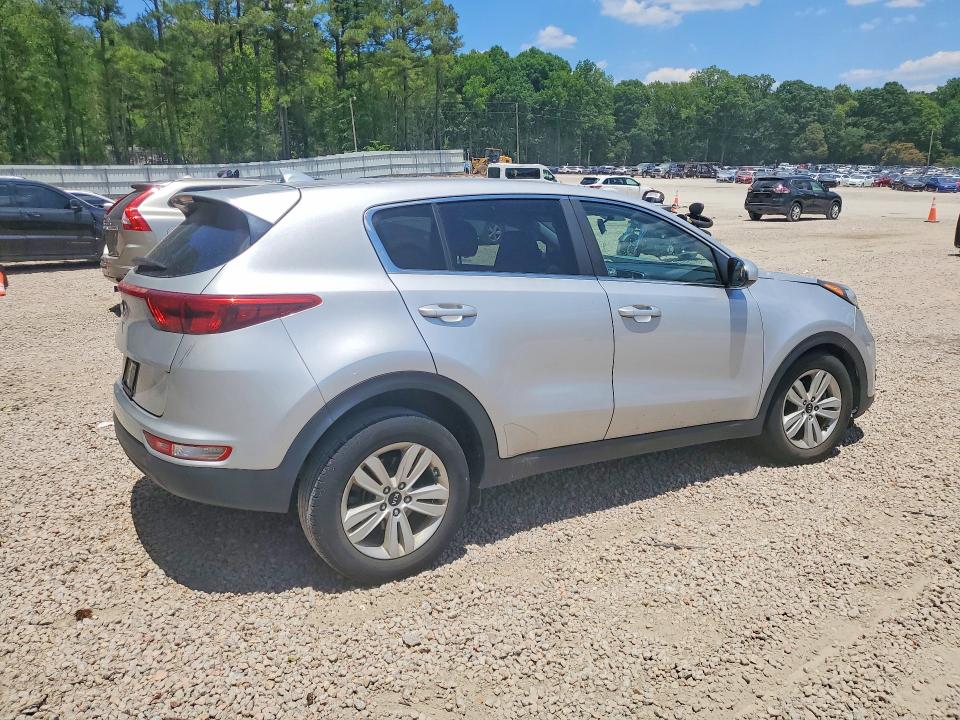 2019 Kia Sportage VIN KNDPM3AC0K7543047 COPART salvage auction — FRONT END, Nc - Salvage Certificate Of Title, sold $2,750 on 2026-07-31 (photo 3)