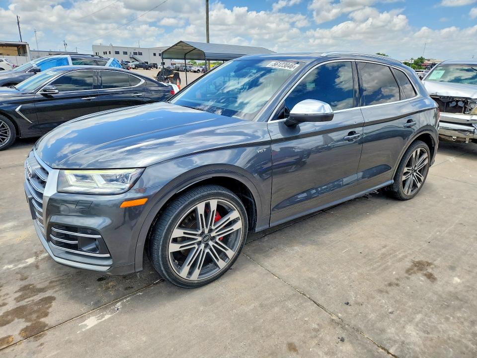 2018 Audi Sq5 VIN WA1C4AFY0J2158116 — COPART salvage auction photo