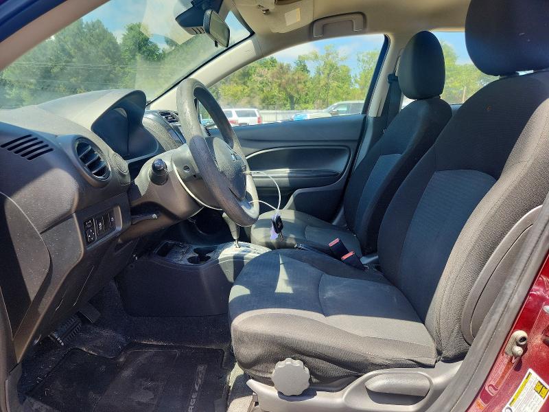 2021 Mitsubishi Mirage VIN ML32FUFJXMHF04535 COPART salvage auction — FRONT END, VA - CERT OF TITLE - SALVAGE, sold $1,550 on 2026-07-28 (photo 7)