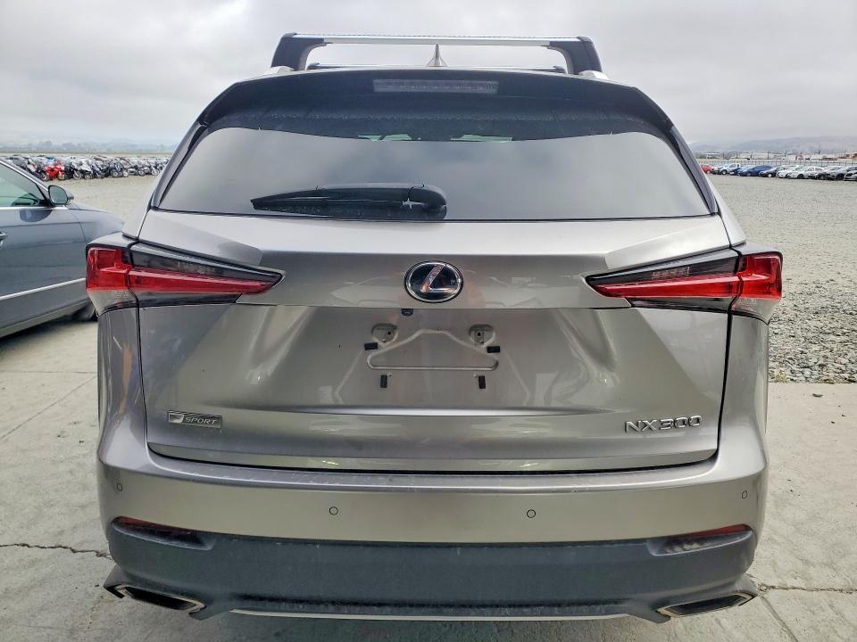 2019 Lexus Nx 300 VIN JTJBARBZ9K2187281 COPART salvage auction — FRONT END, Ca - Salvage Certificate, sold $6,600 on 2026-07-09 (photo 6)