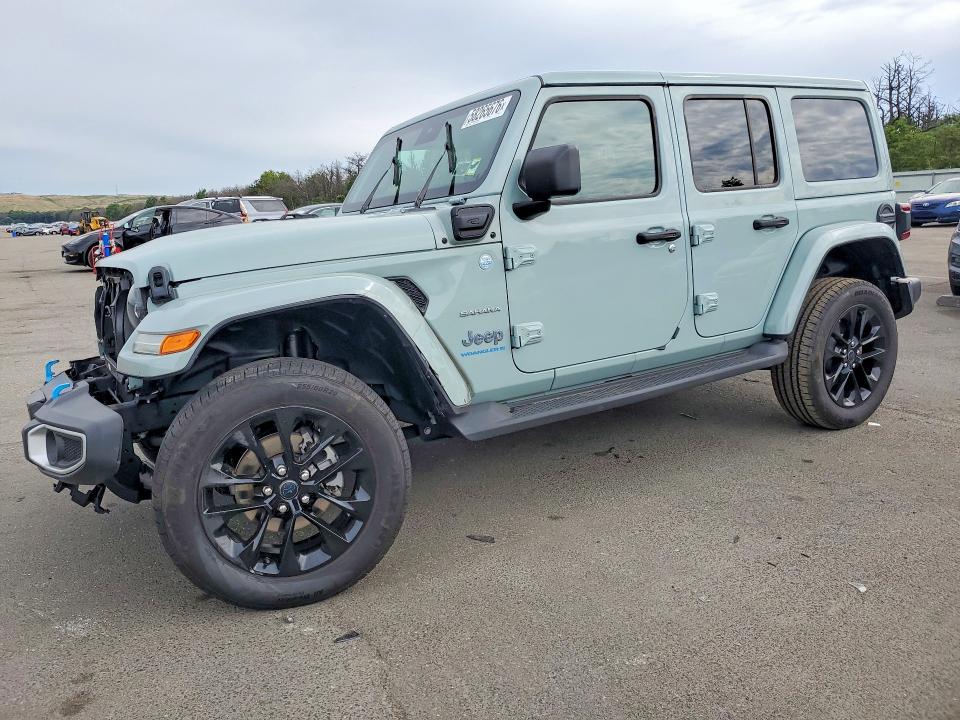 2024 Jeep Wrangler / VIN 1C4RJXP6XRW161697 COPART salvage auction — FRONT END, NY - MV907A-PARTS ONLY, sold $18,700 on 2026-10-21 (photo 1)