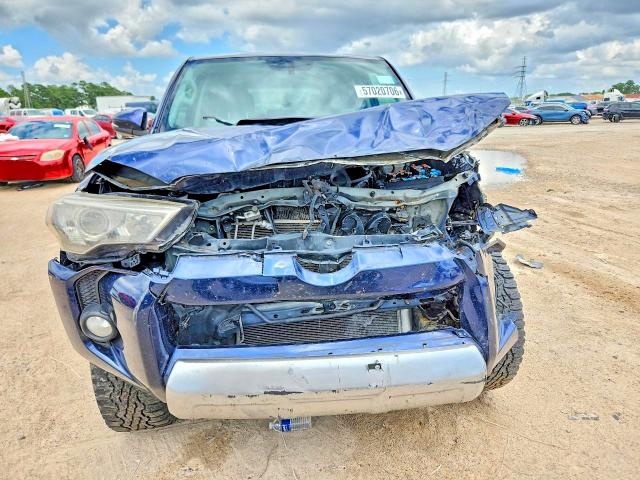2019 Toyota 4runner VIN JTEBU5JR7K5646290 COPART salvage auction — FRONT END, Tx - Salvage Vehicle Title, sold $9,300 on 2026-07-24 (photo 5)