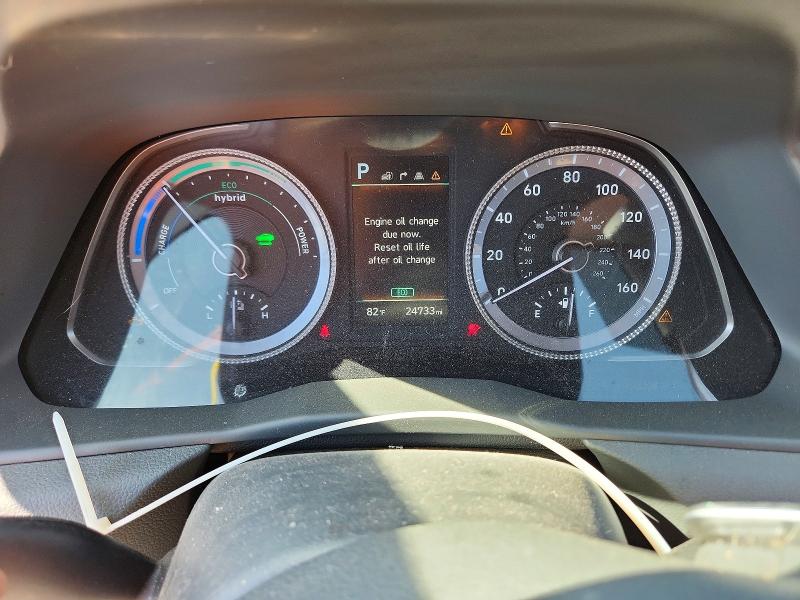2023 Hyundai Sonata VIN KMHL34JJXPA074139 COPART salvage auction — FRONT END, CA - SALVAGE CERTIFICATE, sold $3,750 on 2026-07-24 (photo 9)