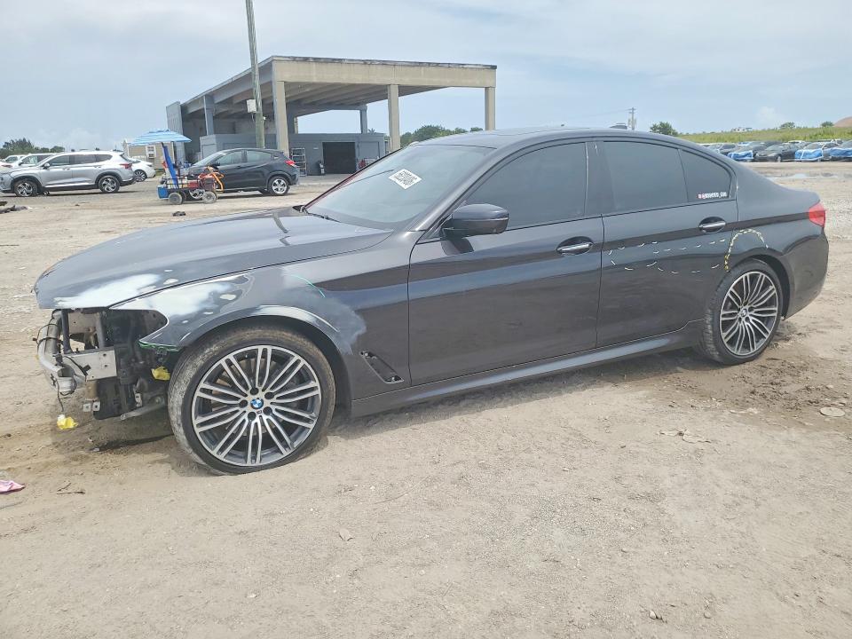 2018 BMW 5er VIN WBAJE5C56JWA96533 — COPART salvage auction photo
