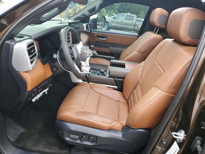 2025 Toyota Tundra VIN 5TFMA5DB7SX305948 COPART salvage auction — FRONT END, Tx - Certificate Of Title, sold $32,500 on 2026-07-21 (photo 7)