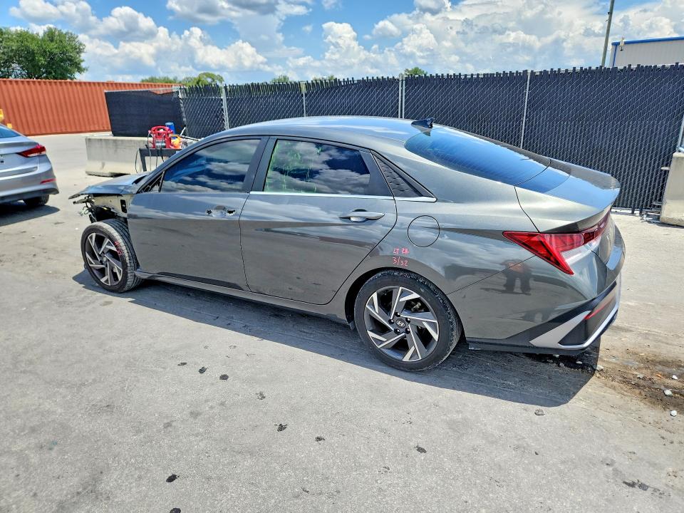 2024 Hyundai Elantra VIN KMHLP4DG1RU683884 COPART salvage auction — FRONT END, Fl - Certificate Of Destruction, sold $4,950 on 2026-07-28 (photo 2)