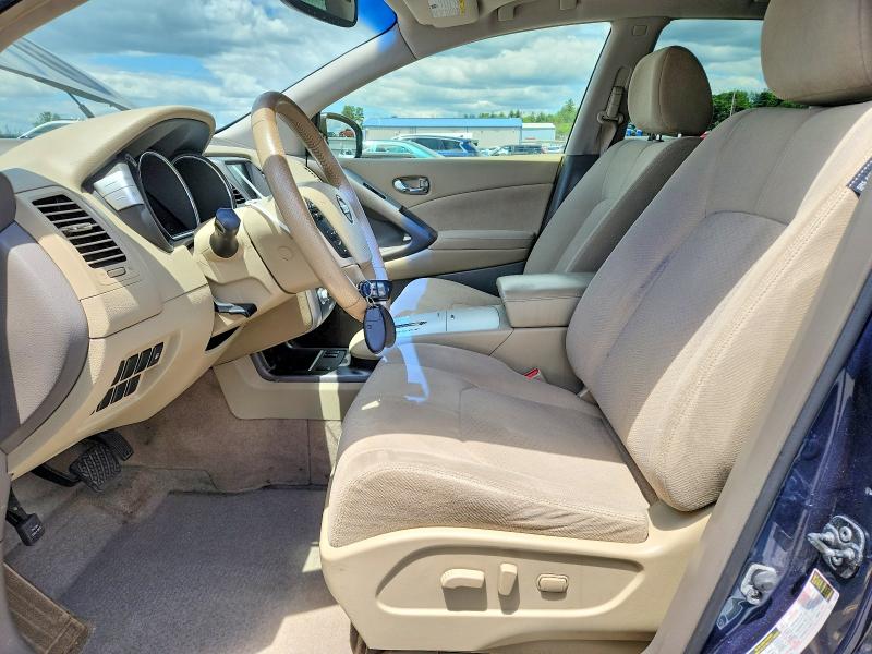 2013 Nissan Murano VIN JN8AZ1MW4DW322081 COPART salvage auction — MECHANICAL, Pa - Cert Of Title, sold $450 on 2026-07-31 (photo 7)