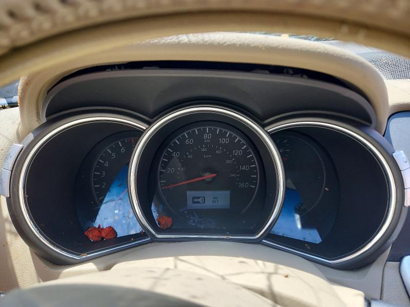 2014 Nissan Murano VIN JN8AZ1MU0EW400260 COPART salvage auction — FRONT END, La - Cert Of Title-Salvage, sold $150 on 2026-07-23 (photo 9)