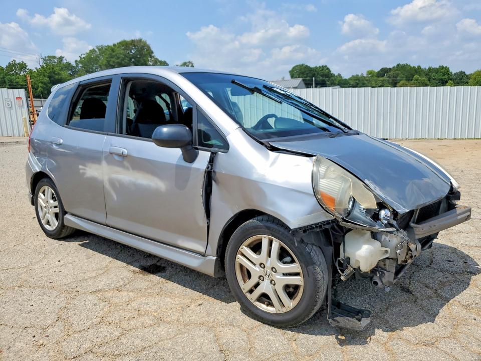 2008 Honda Fit VIN JHMGD376X8S034430 COPART salvage auction — FRONT END, Va - Cert Of Title - Salvage, sold $225 on 2026-07-31 (photo 4)