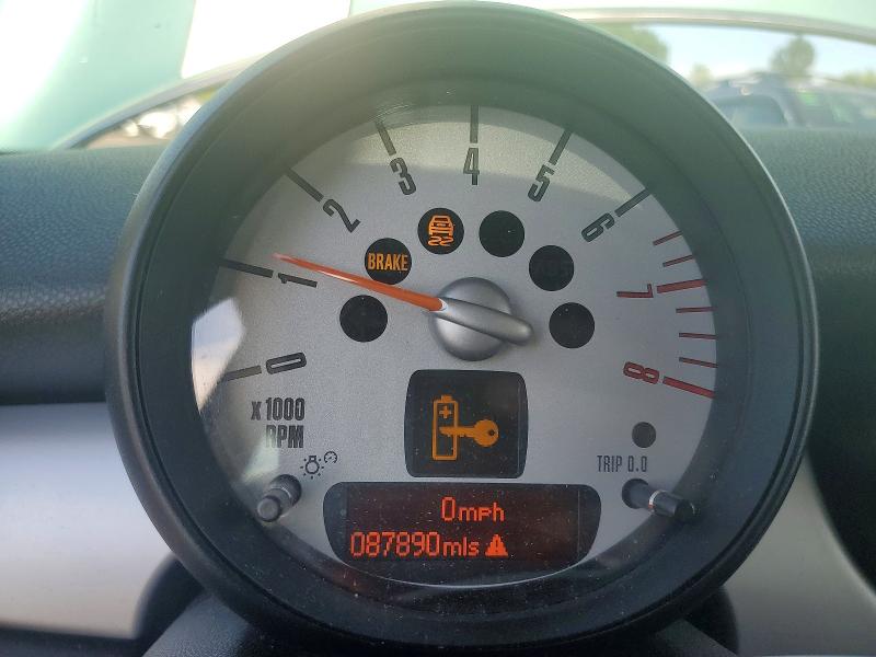 2012 Mini VIN WMWSU3C56CT185631 COPART salvage auction — REAR END, Or - Salvage Title Certificate, sold $2,250 on 2026-08-05 (photo 9)